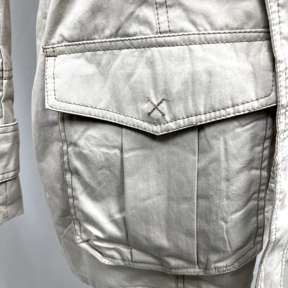 NWT Tommy Hilfiger Mid weight Short Trench type Coat with detachable Hood - Picture 3 of 10